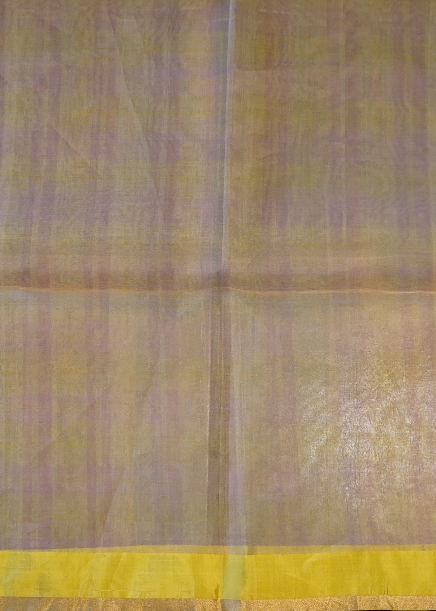 Bengal Pure Organza Zari Border Handloom Saree