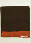 Coffee Brown Mangalagiri Missing Checks Pure Cotton Handloom Saree