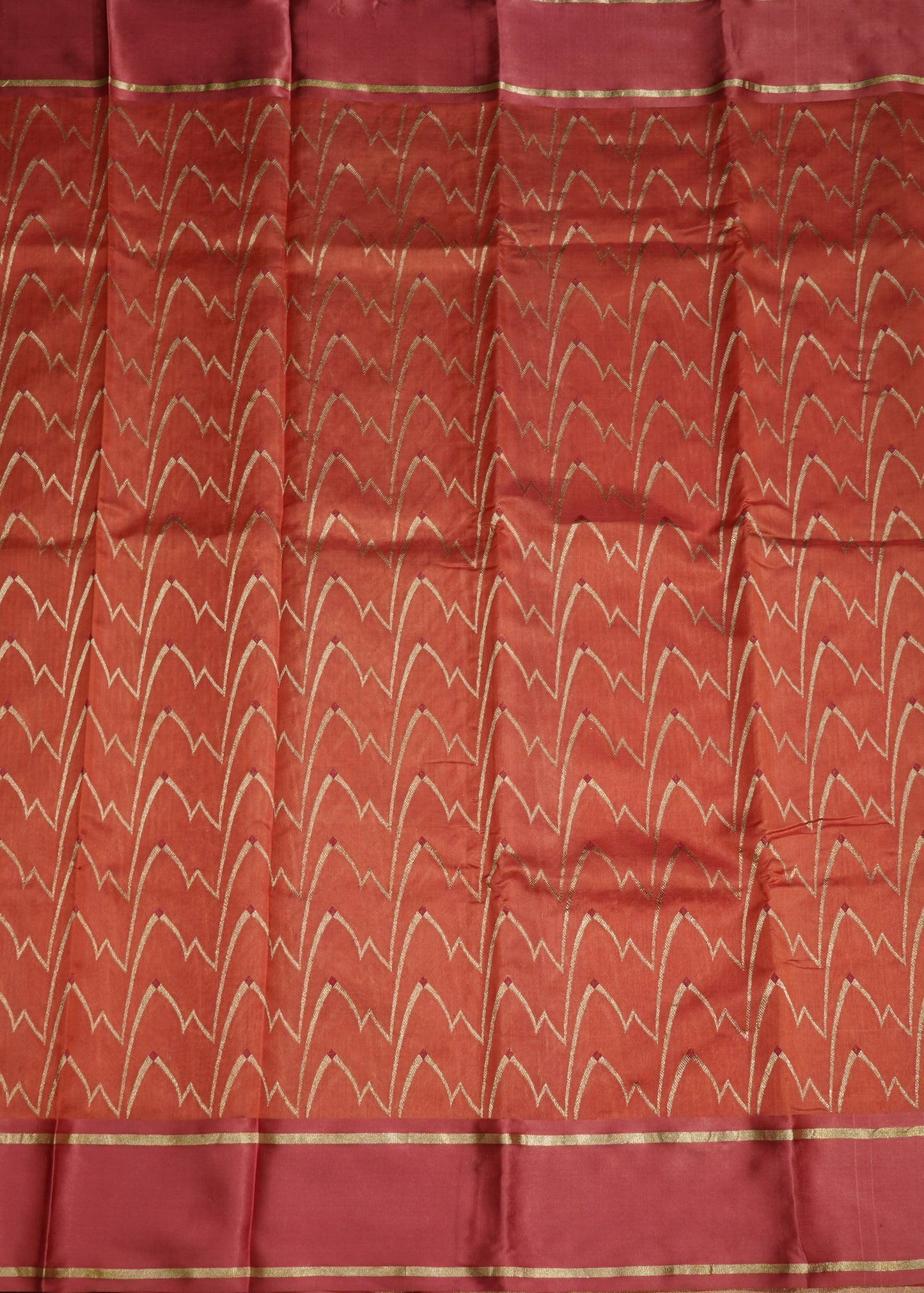 Pink Chanderi All over Zari Buti Pure Silk Handloom Saree
