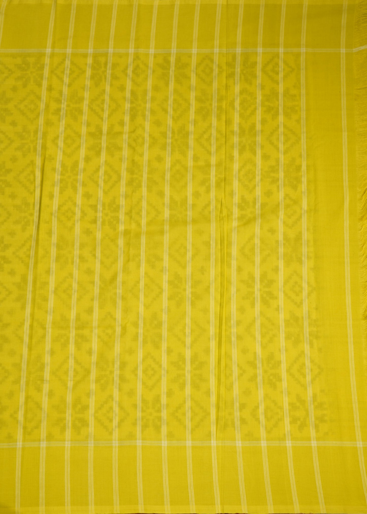 Blue Ikkat Pochampally Teliya Design Pure Cotton Handloom Saree