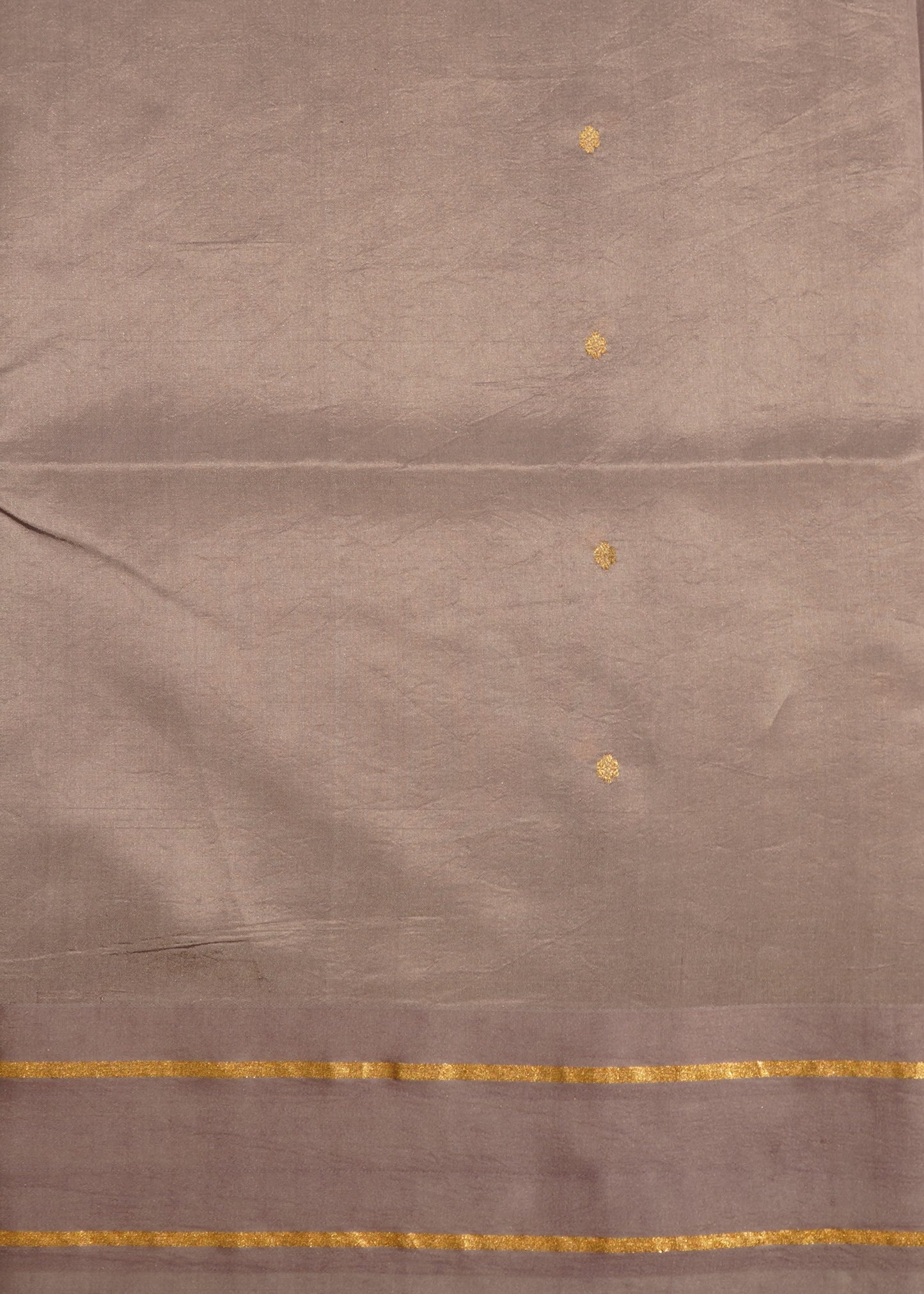 Lavender Banaras Iktara Pure Silk Handloom Saree