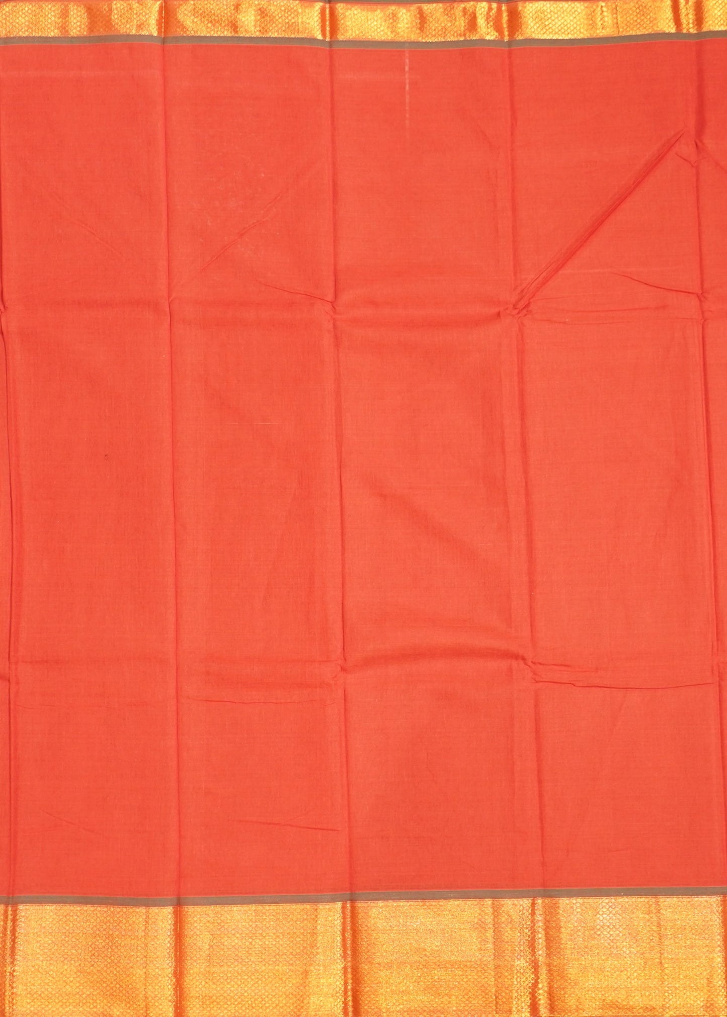 Red Narayanpet Pure Cotton Handloom Saree