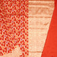 Red Banaras Katan Silk All Over Buti Handloom Saree