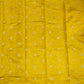 Gold Yellow Chanderi Zari buti  Pure Silk Handloom Saree