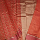 Pink Chanderi All over  Zari Buti Pure Silk Handloom Saree