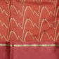 Pink Chanderi All over  Zari Buti Pure Silk Handloom Saree