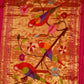 Dark Pink Paithani Pure Silk Handloom Saree