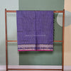 Lavender Kanchi Pure Cotton Silk Handloom Saree