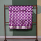 Purple Chanderi Pure Silk Handloom Saree