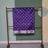 Violet Chanderi Pure Silk Handloom Saree