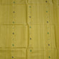 Light Jade Bengal Tussar Gicha Pure Silk Handloom Saree