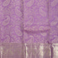 Lavender Kanchi All Over Zari Pure Silk Handloom Saree