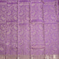 Lavender Kanchi All Over Zari Pure Silk Handloom Saree