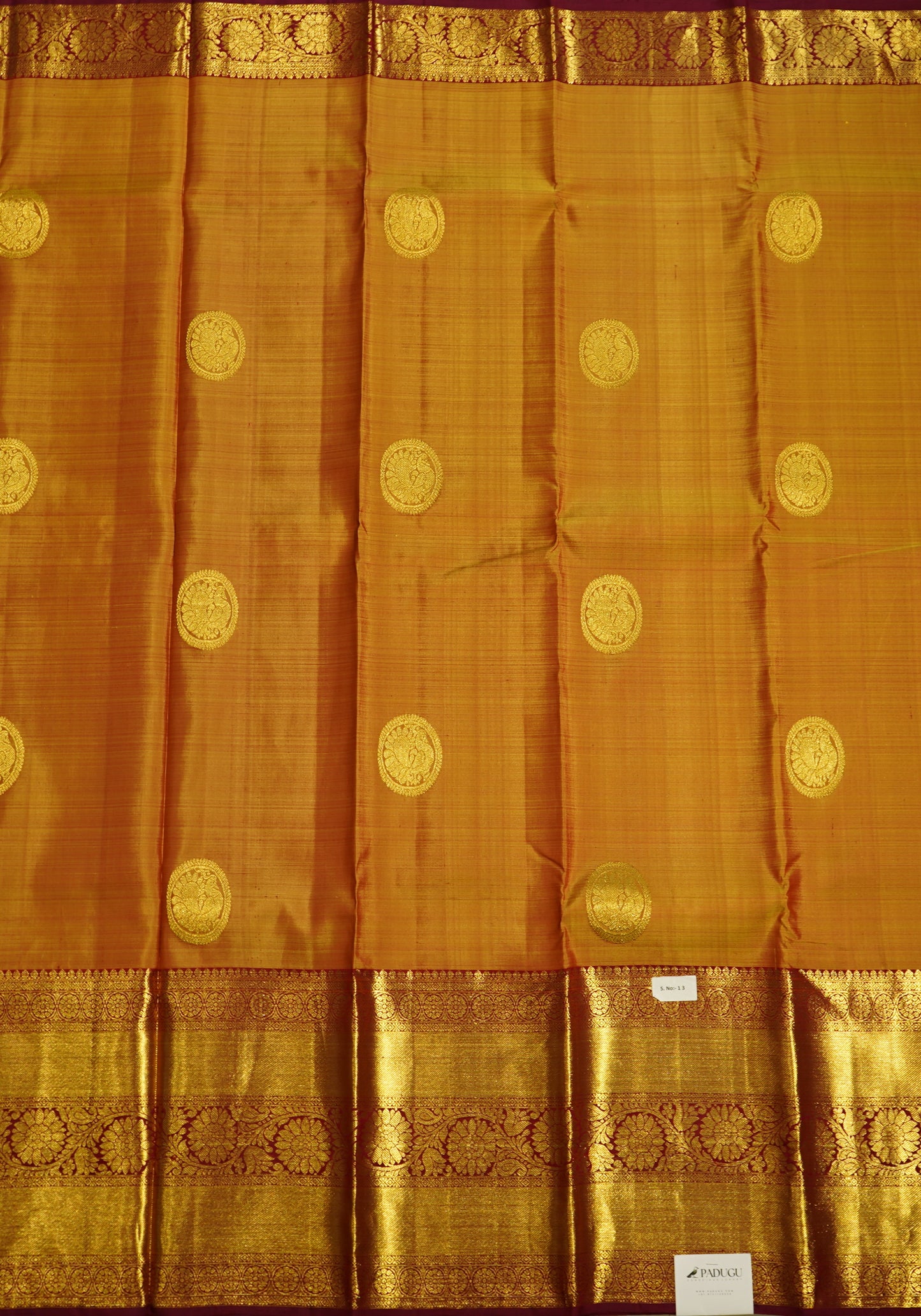 Kalanetha Kanchi Zari Butti Pure Silk Handloom Saree