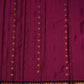 Dark Violet Gadwal Zari Buti Pure Silk Handloom Saree