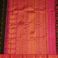 Black Gadwal all over Zari Checks Pure Silk Handloom Saree