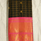 Black Gadwal all over Zari Checks Pure Silk Handloom Saree