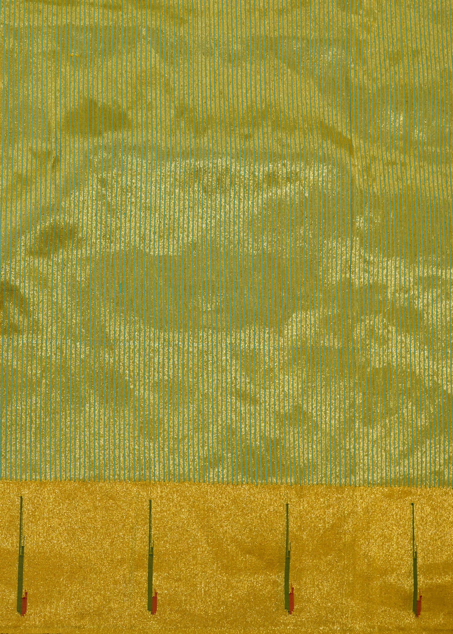 Yellow Paithani Pure Silk Handloom Saree