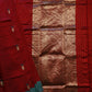 Maroon Chanderi Pure Silk Handloom Saree