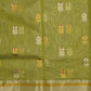 Green Chanderi Cotton Silk Pure Handloom Saree