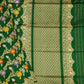 Green Banaras Kanta Kadwa Jagla Zari Meenakari Buti Pure Silk Handoom Saree