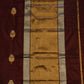 Maroon Banaras Raw Mango Katan Pure Silk Handloom Saree