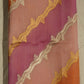 Baby Pink Banaras Rangkaat Jaal Zari Kora Pure Silk Handloom Saree