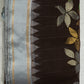 Brown Ponduru Pallu Jamdani  Stripes Pure Cotton Handloom Saree