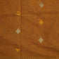 Light Brown Ponduru Pallu Jamdhani Pure Cotton Handloom Saree