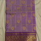 Violet Venkatagiri Checks Pure Silk Handloom Saree