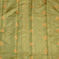 Jade Chanderi Eknaliya Zari buti  Pure Silk Handloom Saree