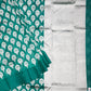 Green Chanderi All Over Jamdani Pure Silk Handloom Saree