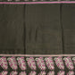 Black Bengal Kantha Pure Silk Handloom Saree