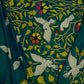 Rama Green Bengal All over Kantha Pure Silk Handloom Saree