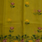 Yellow Bengal All Over Jamdani Pure Silk Handloom Saree