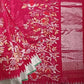 Red Ponduru Pure Cotton All Over Jamdani Handloom Saree