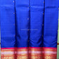 Blue Kanchi Pure Silk Handloom Saree