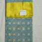 Sea Blue Chanderi All Over Zari Pure Silk Handloom Saree