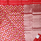 Red Chanderi Pure Silk Handloom Saree