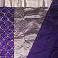 Violet Chanderi Pure Silk Handloom Saree