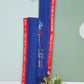 Blue Ponduru  Jamdani Pure Cotton Handloom Saree