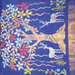 Blue Ponduru  Jamdani Pure Cotton Handloom Saree