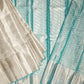 Silver Kanchi Special Brokut Pure Silk Handloom Saree