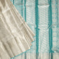 Silver Kanchi Special Brokut Pure Silk Handloom Saree