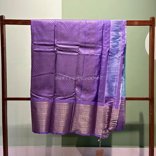 Blue Pochampally Ikkat Pure Silk Handloom Saree