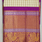 Gadwal Checks Big Zari Border Pure Silk Saree
