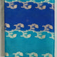 Rama Blue Banaras Rangkaat Kora Pure Silk Handloom Saree