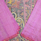 Pink Orissa Net Pure Silk Handloom Saree