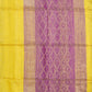 Yellow Bengal Mutka Pure Silk Handloom saree