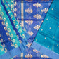 Rama Blue Banaras Rangkaat Kora Pure Silk Handloom Saree